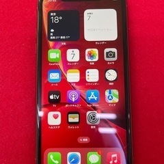 商談中iPhoneXR SIMフリー 64GB バッテリー最大容量90％