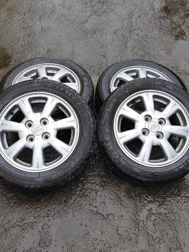タイヤ、155*65*R14インチ、中古