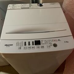 ☺最短当日配送可♡無料で配送及び設置いたします♡ハイセンス 洗濯機 HW-T55D 5.5キロ 2019年製☺HSS015