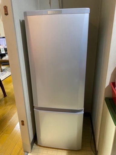 【取引成立】【中古・値下げ】　2018年製　美品　三菱　ノンフロン冷凍冷蔵庫　168L