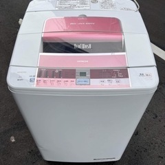 🌸 大阪市内配達設置無料 🌸日立洗濯機　８キロ🌸🌸保証有り