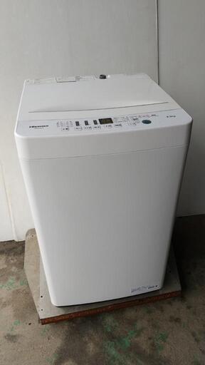 ★2021年製ハイセンス4.5kg全自動洗濯機wh★
