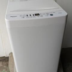 ★2021年製ハイセンス4.5kg全自動洗濯機wh★
