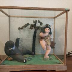 五月人形     「金太郎と熊」