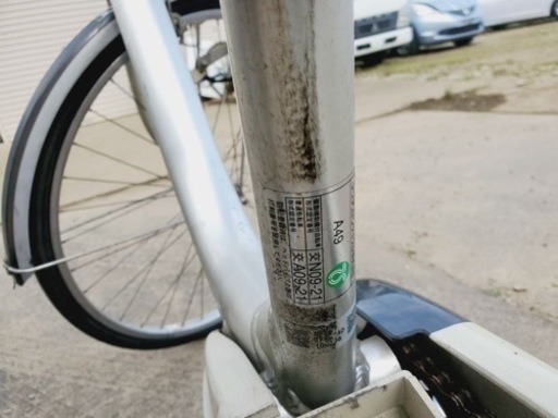 自転車】アルミ折りたたみ自転車 CARUORI 14型 YG-1472 シルバー 