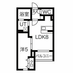 🍀新築●２人入居相談🍀 【瓢箪山駅 徒歩7分】敷金０●１ＬＤＫ●...