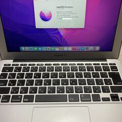 再出品!! バッテリー新品!! MacBook Air 11 i...