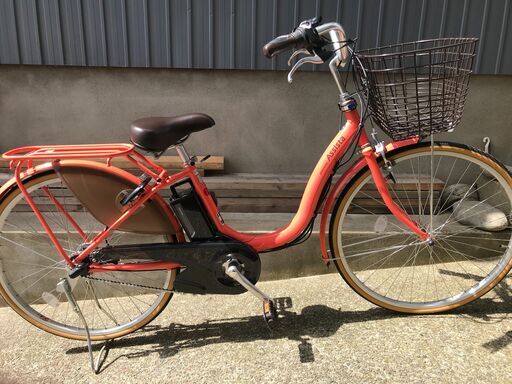 美品　ブリヂストン　ASSISTA　26インチ　バッテリー5点灯　電動アシスト自転車