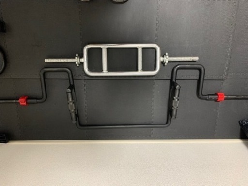 HEXバー トライセプスバー 28mm径 ベンチ スクワット 筋トレ ダンベル