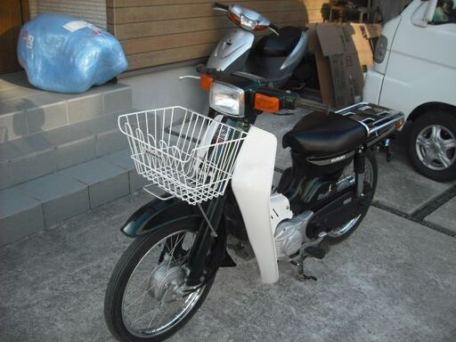 SUZUKI Birdie バーディ (BA14A) グリーン・スズキのビジネス名車