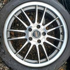 BBS RD155 DUNLOP DZ101付き 5穴 114....