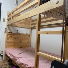 (ご譲り先決まりました)2段ベッド　IKEA