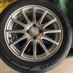 16インチ タイヤ付きアルミホイール ブリヂストン トーヨー