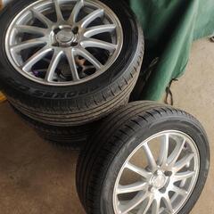 16インチ タイヤ付きアルミホイール ブリヂストン トーヨー