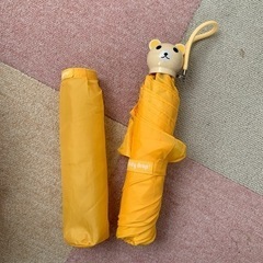 クマさんの折りたたみ傘
