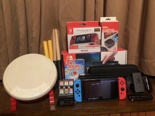 NINTENDO SWITCH 本体 太鼓の達人 桃鉄 スマブラ あつ森 他 www