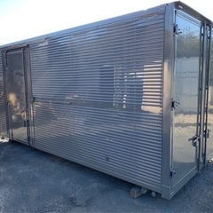 No.753 アルミバン 3t 車 アルミ 箱 バイク 倉庫 トラック コンテナ