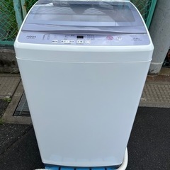 2017年製 大容量 7kg 全自動洗濯機【AQW-GP70F】...