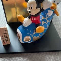 レア コラボ 鯉のぼり 五月人形 ディズニー ミッキー ドナルド 廃盤