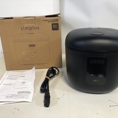 5. simplus 4合炊きマイコン式炊飯器　SP-RCMC4-BK