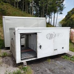 印西市】鍵付き コンテナ (No.N-19) 長さ約270cm×幅167cm×