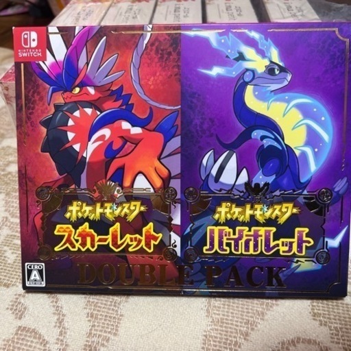 ポケモン　スカーレット　バイオレットDOUBLE PACK