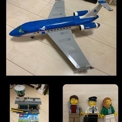 値下げ　LEGO 飛行機旅客機　ターミナル