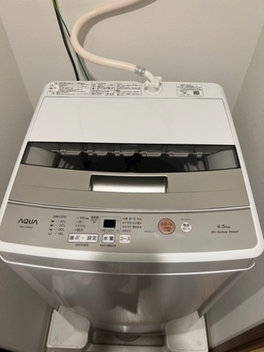 AQUA 洗濯機　4.5キロ