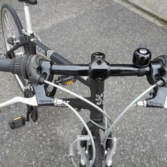 中古自転車２５０６ 前後タイヤ新品！　クロスバイク　プジョー　７００×３２C　３×７段ギヤ　アルミフレーム　ライトは付属していません。フレームサイズ４３０㎜　１６３㎝から