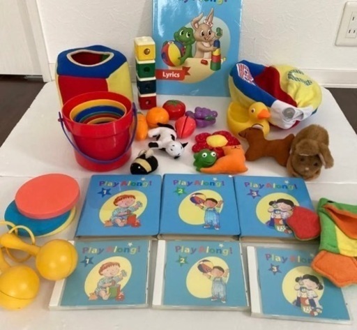 dwe   play along  英語　知育　教材　おもちゃ　dvd cd