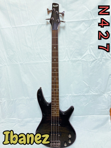 【ご利用ありがとうございました】Ibanez アイバニーズ GIO N427 ブラック　エレキベース
