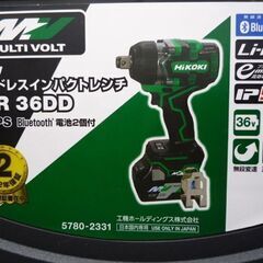 新品 ハイコーキ/HIKOKI コードレスインパクトレンチ WR36DD 2XPS