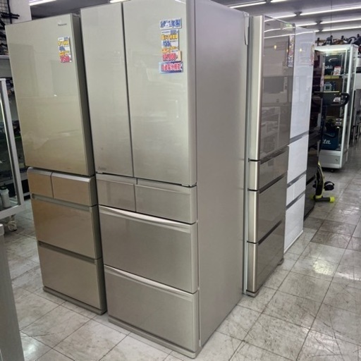 MITSUBISHI 6ドア冷蔵庫2021年製
