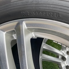 取引き中　使用期間6ヶ月　ヨコハマ ブルーアース RV03 215/60R17 ホイール付き4本セット