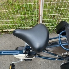 西船】前後チャイルドシート付き電動自転車