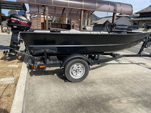 アルミボート Vハル 12ft フルセット ジェネレーションⅢ HAWK12' 書類あり