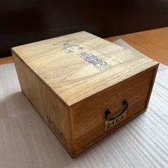 昭和レトロ　木製薬箱