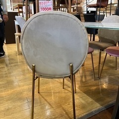 Francfranc フランフラン ダイニング５点セット　フェリシテ　大理石デザイン