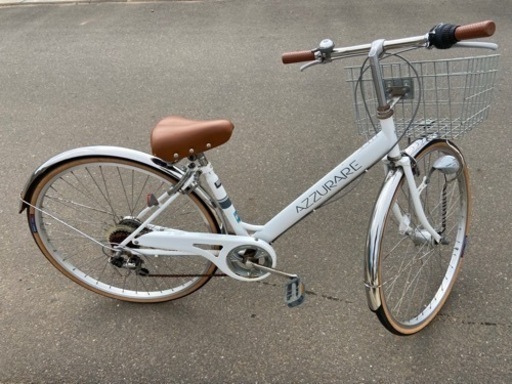 自転車　27インチ　六段変速ギア　お取引し終了しました。