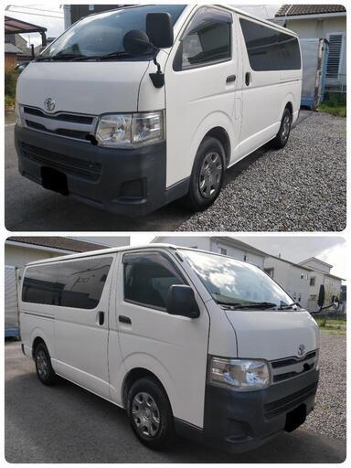(コミコミ価格)H23年式　ハイエースバン　3.0DXロング　ディ―ゼルタ―ボ　走行14,6000km