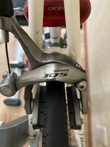 SHIMANO105コンポRALEIGHロードバイク、クモロリ手渡し