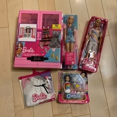 新品　Barbie バービー　4点セット　人形　ケン　チェルシー...
