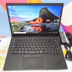JC0384 レノボ Thinkpad X1 Carbon 2019 16GB SIM 優良品 office2019