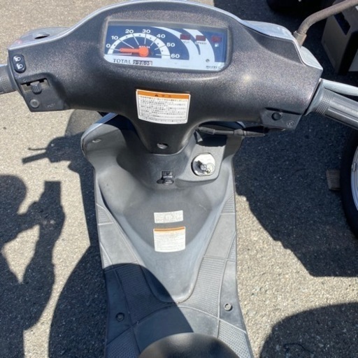 SUZUKI レッツ2 銀色 原付メットインスクーター 2サイクル 福岡市南区