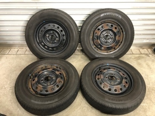 23年製 バランス/バルブ済】145/80R13 ヨコハマ ノーマルタイヤ アルミ 