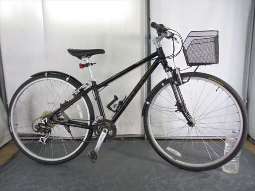C657★19800円スタート★整備済み スポーツ中古自転車 【クロスバイク　ライトウェイ　fertile＋黒38cm】
