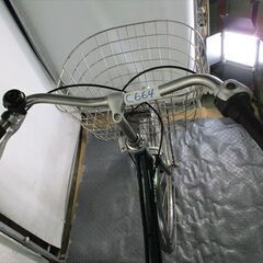 C664　限定特価　整備済み★ブリヂストン　ロココロイヤル★ 中古自転車 【27インチ　グリーンｘ黒 】