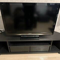 テレビ/テレビ台セット　Panasonic ビエラ 32型 2011年