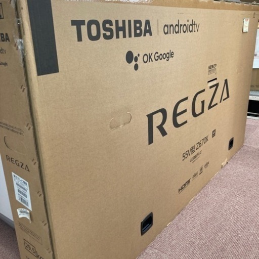 【限定2台】東芝 REGZA 55V型 Z670K 4K液晶テレビ