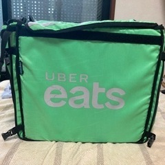Uber eatsのバッグ
